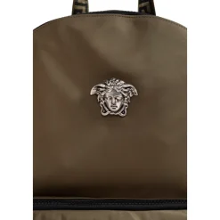 Versace Rugzak met een applicatie in de vorm van het hoofd van Medusa-Heren Rugzakken