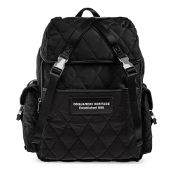 Dsquared2 Rugzak met logo-Heren Rugzakken
