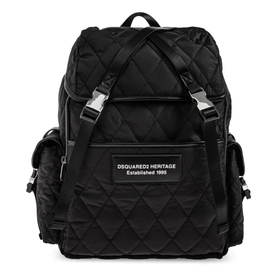 Dsquared2 Rugzak met logo-Heren Rugzakken