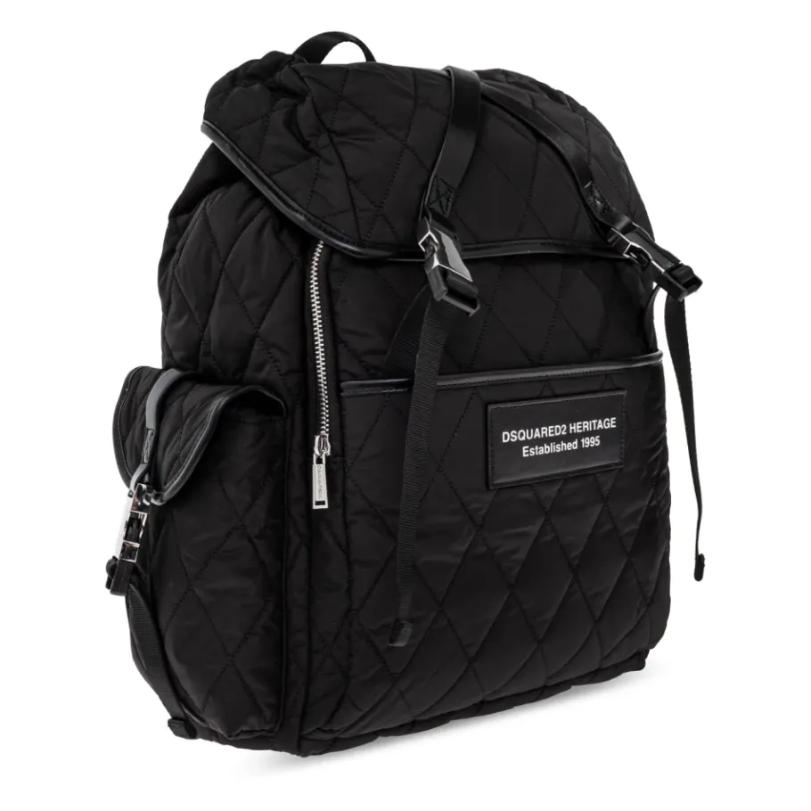 Dsquared2 Rugzak met logo-Heren Rugzakken