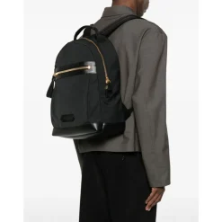 Tom Ford Rugzak Met Logo-Heren Rugzakken