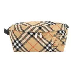 Burberry Ruiter Check Marsupial Tas-Heren Tassen