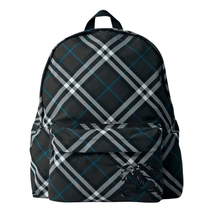 Burberry Ruiter Check Rugzak-Heren Rugzakken
