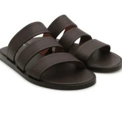Loro Piana Sandaal met drie banden-Heren Slippers