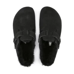 Birkenstock Sandalen Boston Shearling-Heren Instappers & Slip Ons