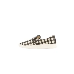 Bottega Veneta Sawyer Slip-On Sneakers met Ruitpatroon-Heren Instappers & Slip Ons