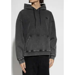 Diesel S-BOXT-HOOD-DEN Hoodie-Heren Truien & Vesten