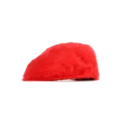 Kangol Scarlet Bont Platte Pet-Heren Hoeden