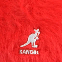 Kangol Scarlet Bont Platte Pet-Heren Hoeden