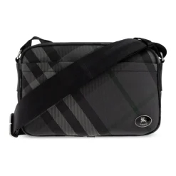 Burberry Schoudertas Grid Slim-Heren Tassen