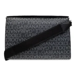 Dolce & Gabbana Schoudertas met monogram-Heren Tassen