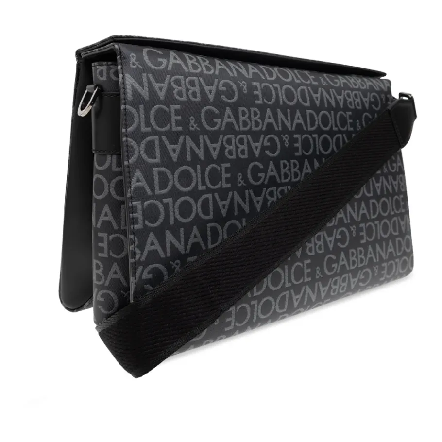Dolce & Gabbana Schoudertas met monogram-Heren Tassen