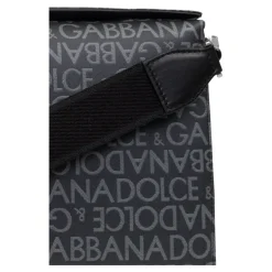 Dolce & Gabbana Schoudertas met monogram-Heren Tassen