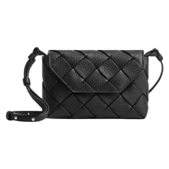 Bottega Veneta Schoudertas van geweven leer-Heren Tassen