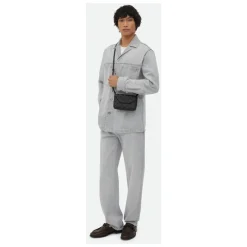 Bottega Veneta Schoudertas van geweven leer-Heren Tassen