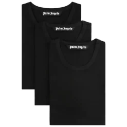 Palm Angels Set van drie katoenen T-shirts-Heren Shirts