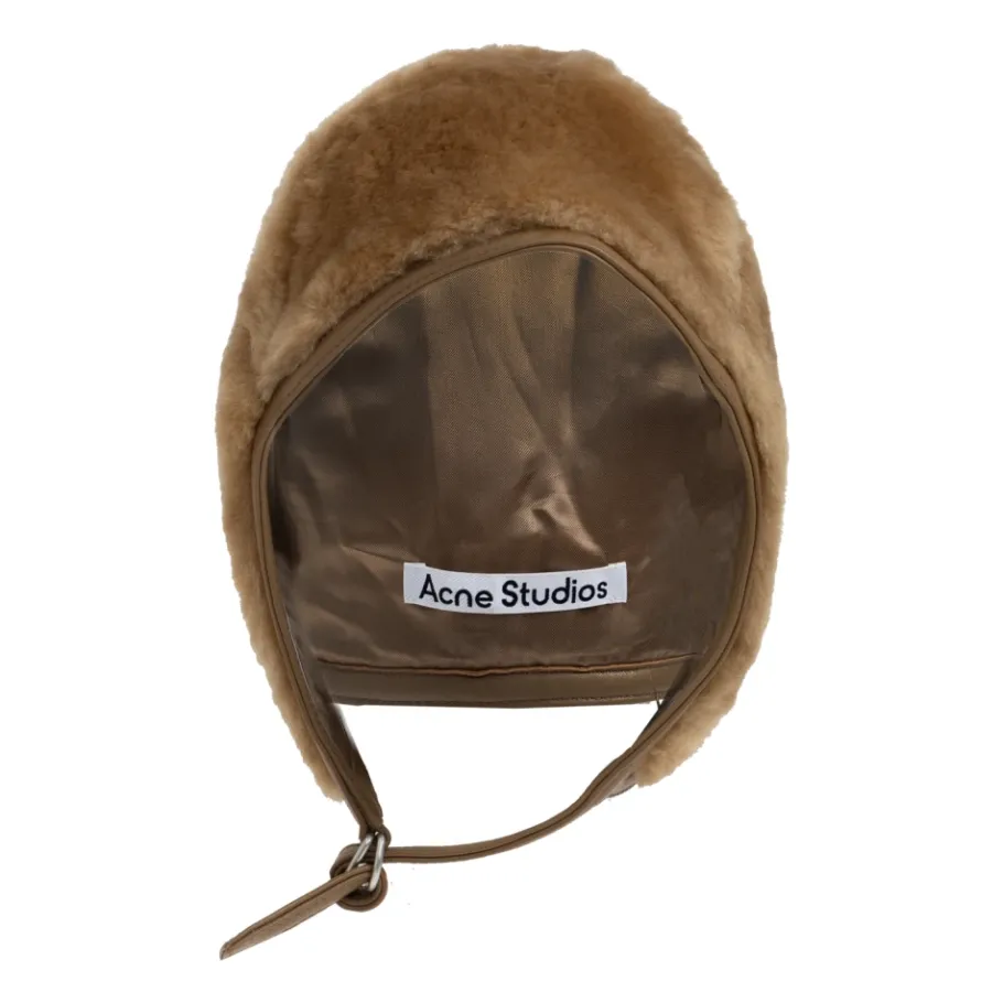 Acne Studios Shearling Cap-Heren Hoeden