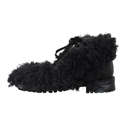 Dolce & Gabbana Shearling Lace-Up Enkellaarzen-Heren Snowboots