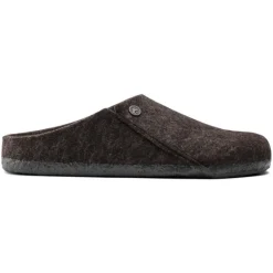 Birkenstock Shearling Mocca Slippers-Heren Slippers