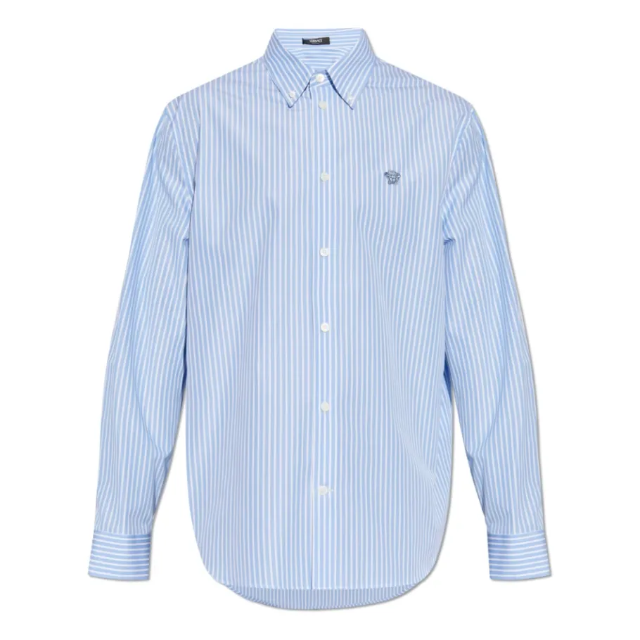 Versace Shirt met logo-Heren Overhemden