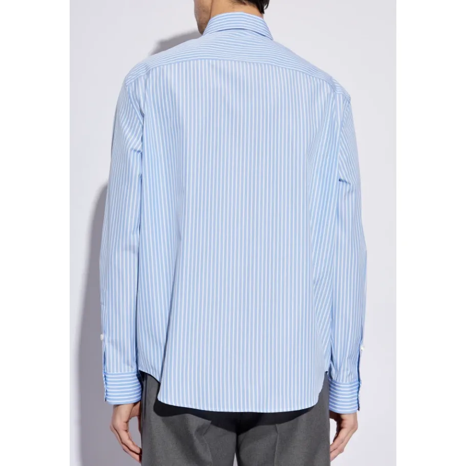 Versace Shirt met logo-Heren Overhemden