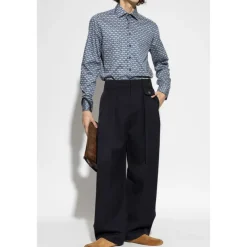 Etro Shirt met patroon-Heren Overhemden