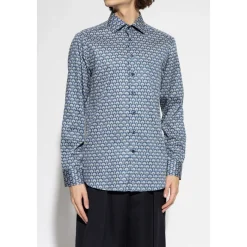 Etro Shirt met patroon-Heren Overhemden
