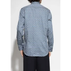 Etro Shirt met patroon-Heren Overhemden