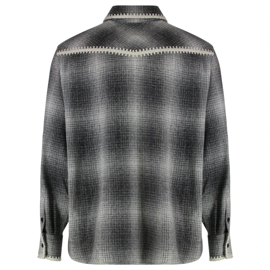 Golden Goose Shirt met witte borduursels-Heren Jassen