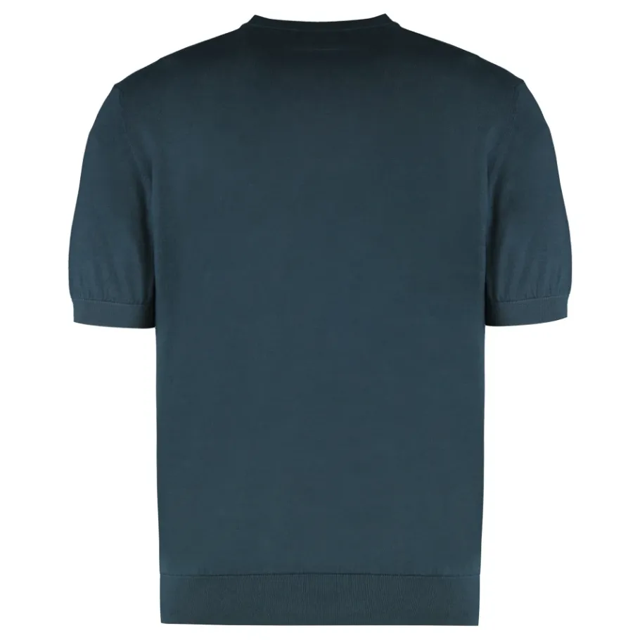 Zegna Short Sleeve Sweater-Heren Truien & Vesten