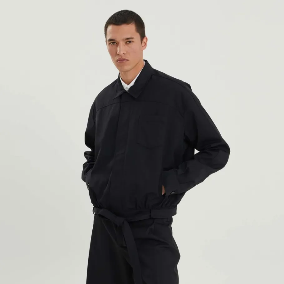 1989 STUDIO Short Trench Jacket-Heren Jassen