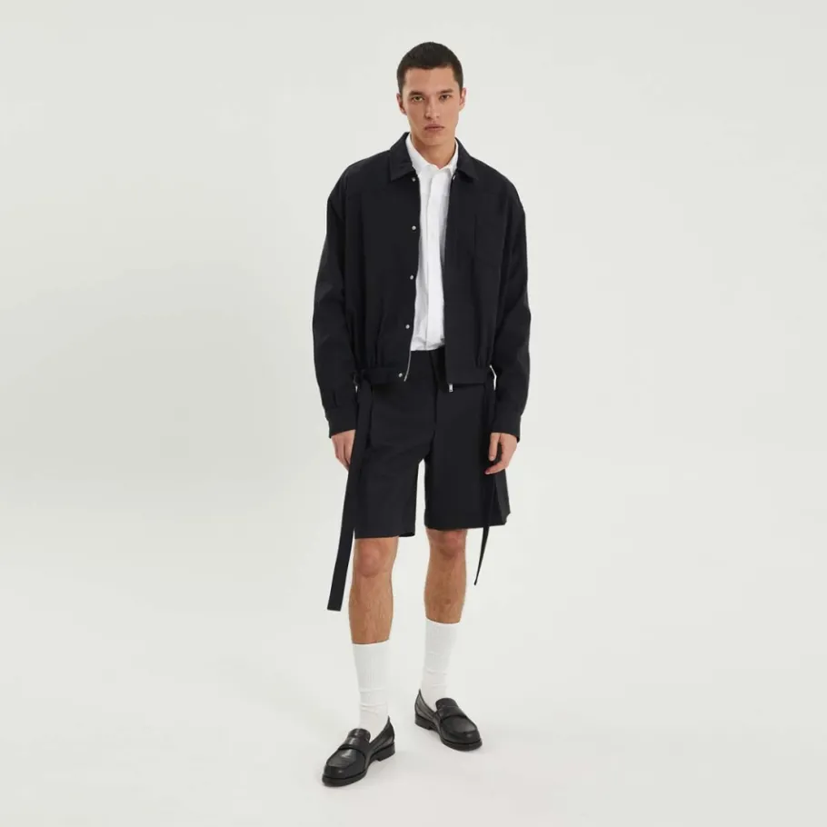 1989 STUDIO Short Trench Jacket-Heren Jassen