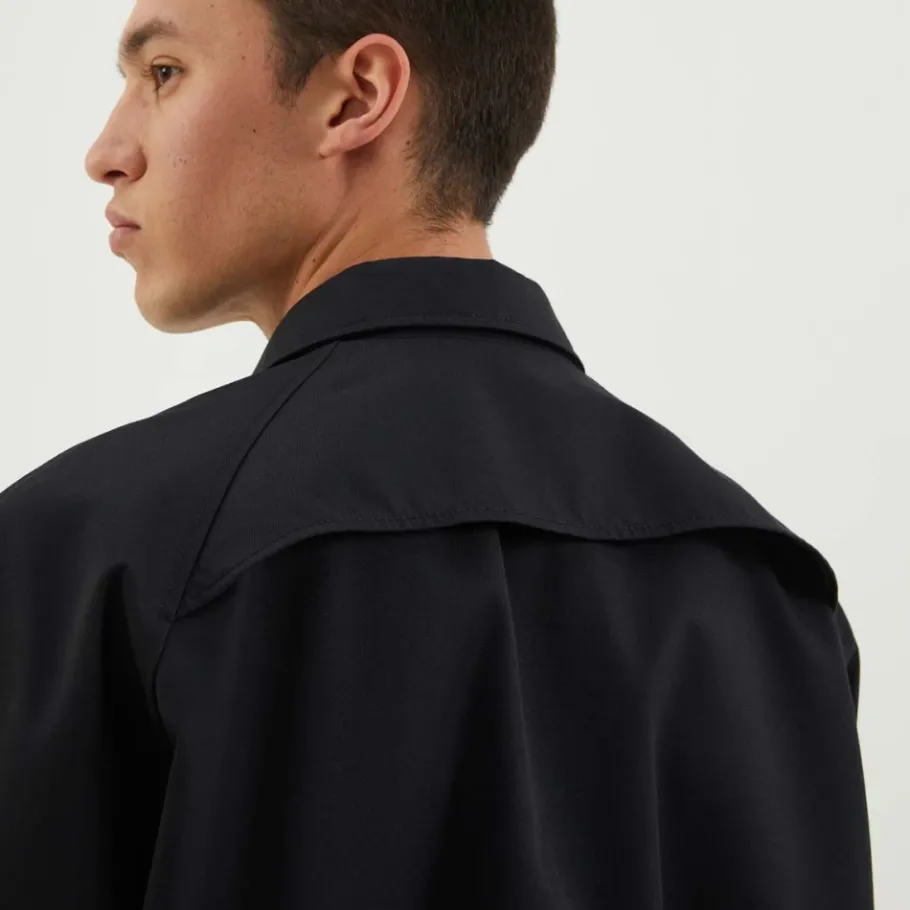 1989 STUDIO Short Trench Jacket-Heren Jassen