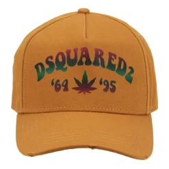 Dsquared2 Signature Baseballpet met Fibbia-sluiting-Heren Petten