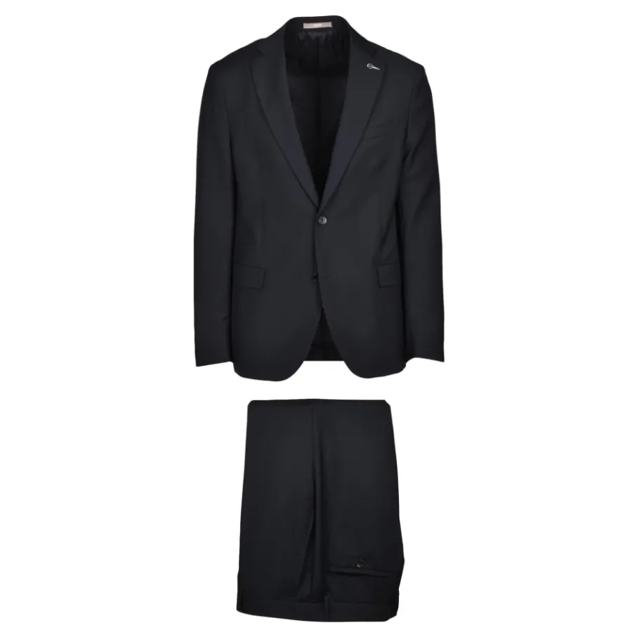 Paoloni Single Breasted Suit-Heren Kostuums