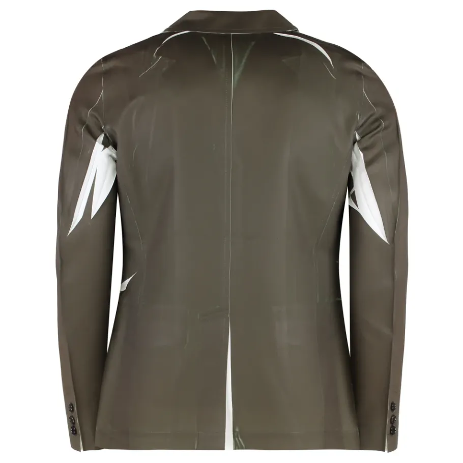 Comme des Garçons Single-breasted jas met drie knopen-Heren Jassen