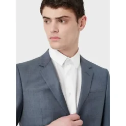 Emporio Armani Single-Breasted Wollen Pak-Heren Kostuums