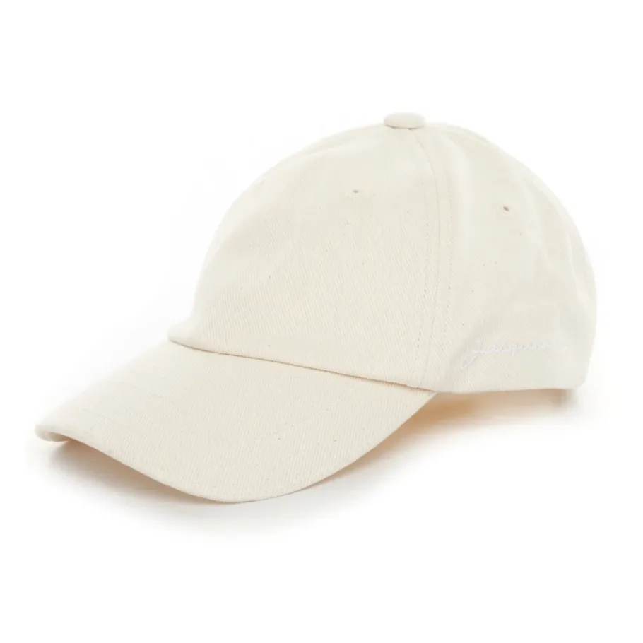 Jacquemus Six-Panel Cap met Verstelbare Achterkant-Heren Petten