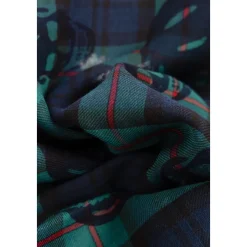 Alexander McQueen Sjaal met een opvallend schedel motief-Heren Sjaals