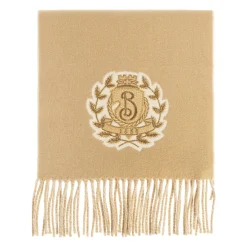 Burberry Sjaal met geborduurd logo-Heren Sjaals