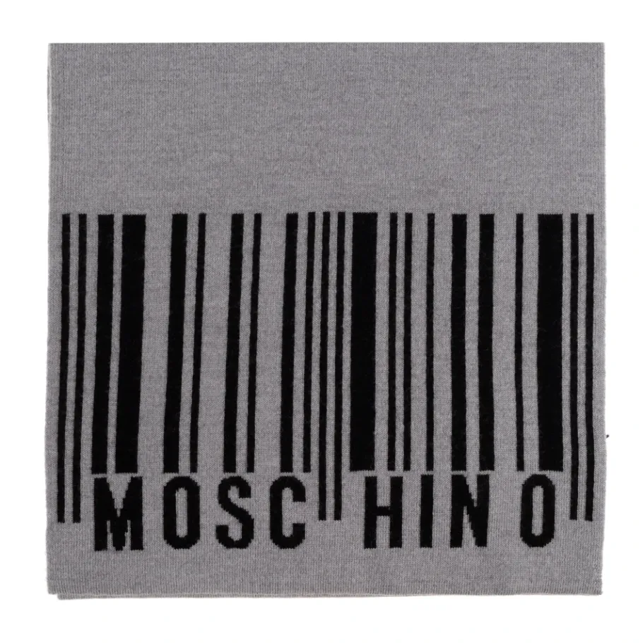 Moschino Sjaal met logo-Heren Sjaals