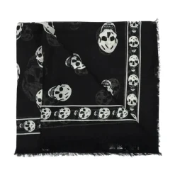 Alexander McQueen Sjaal met logo-Heren Sjaals