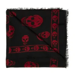 Alexander McQueen Sjaal met logo-Heren Sjaals