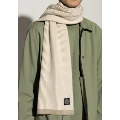 Stone Island Sjaal met logopatch-Heren Sjaals