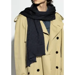 Ferragamo Sjaal met monogram-Heren Sjaals