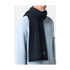 Stone Island Sjaal met vanisé ribbels en Compass patch-Heren Sjaals