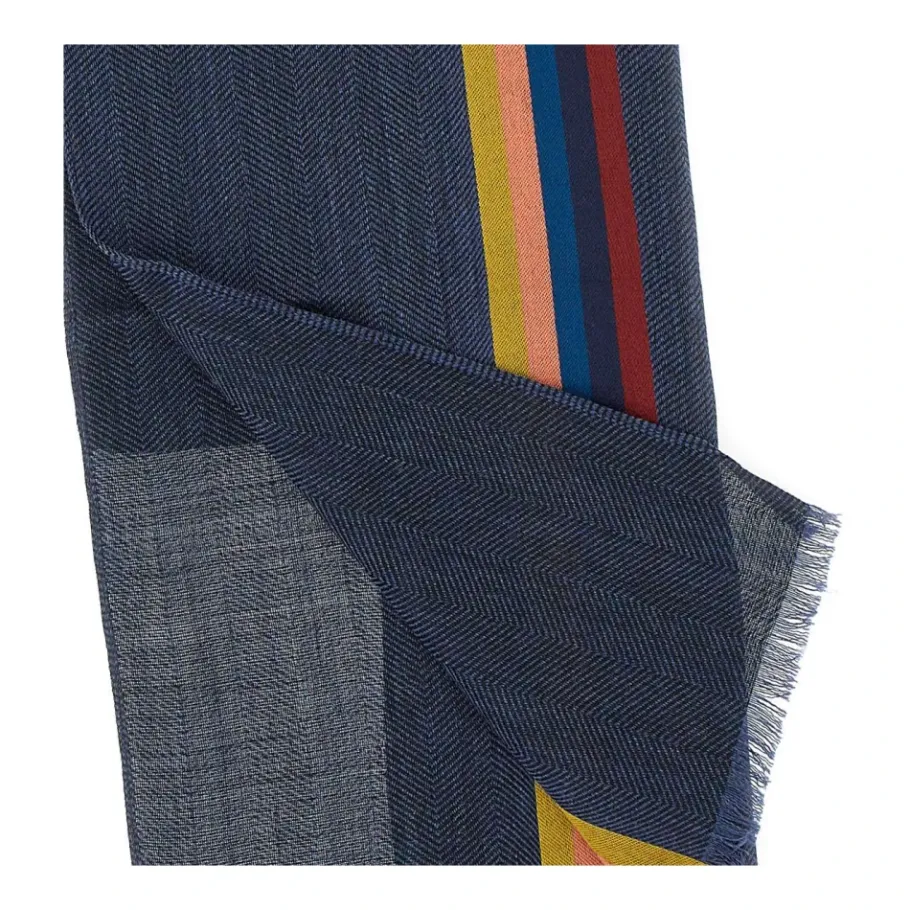 Paul Smith Sjaal van Virgin Wool en Viscose-Heren Sjaals
