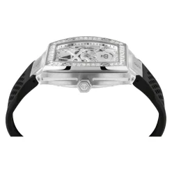 Philipp Plein Skeleton Crystal Horloge-Heren Horloges