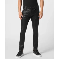 Philipp Plein Skinny Trousers Skull-Heren Jeans
