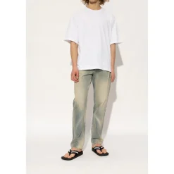 Kenzo Slide Sandaal met Logo-Heren Slippers